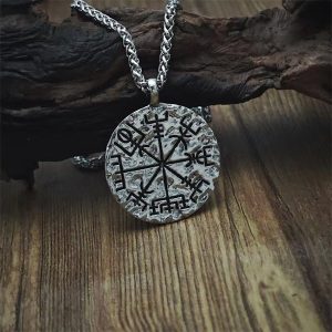 Compass Pendant Necklace - Viking Champion