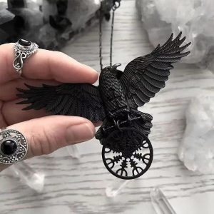 Eagle Pendant Necklace - Eagle Jewelry - Vikingchampion