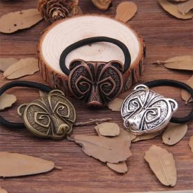 Viking Style Bear Face Hair Tie - Viking Champion