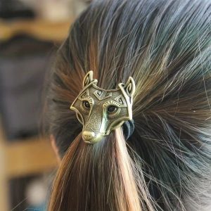 Wolf-Shaped Hair Tie - Viking Champion